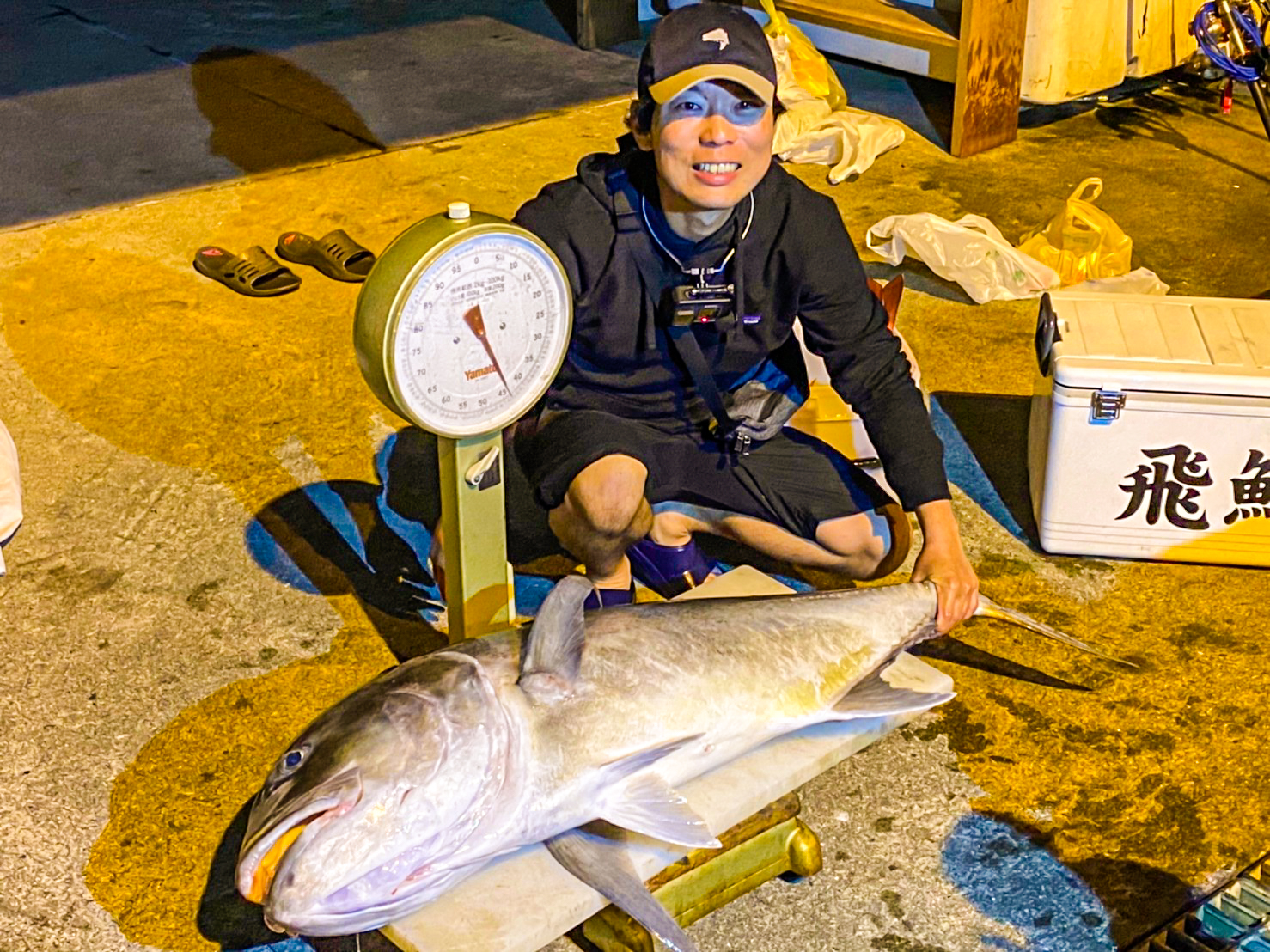 奄美大島で大島軍とgt釣ってきた ロウニンアジ32kg タナちゃんねる ブログ