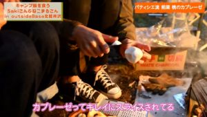 カプレーゼ作り