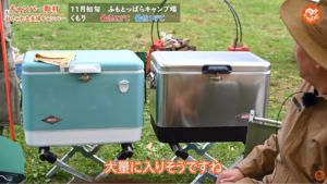 クーラーボックス：【Coleman】54QT スチールベルトクーラー