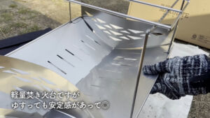 TOKYO CRAFTS　焚火台　マクライト 難燃デニムグローブ